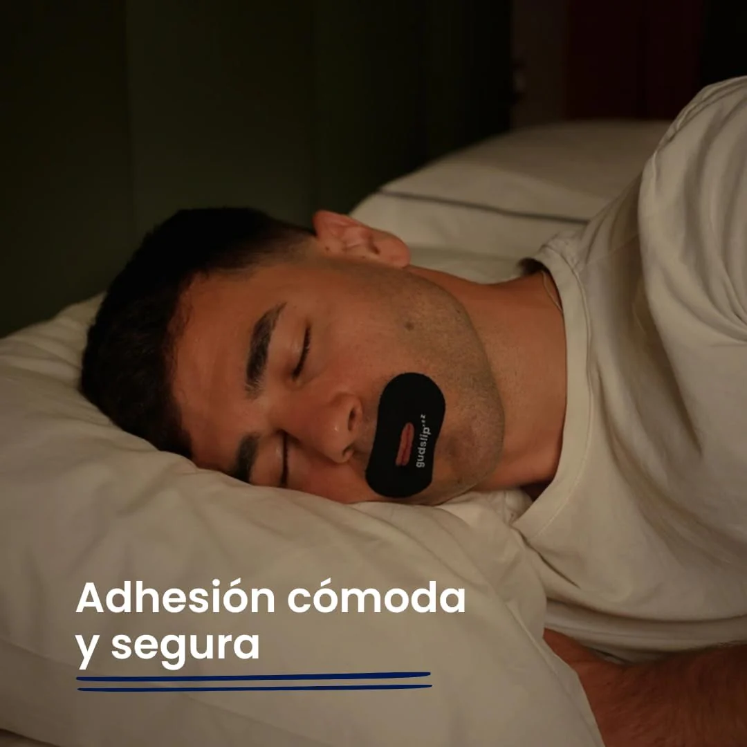 (Amazon)Cinta Bucal GudSlip® – 30+ 6 Cintas Bucales - Adhesivo Hipoalergénico para Promover la Respiración Nasal, Reducir Ronquidos y Mejorar la Calidad del Sueño – Cómoda y Segura para Uso Nocturno - Image 7